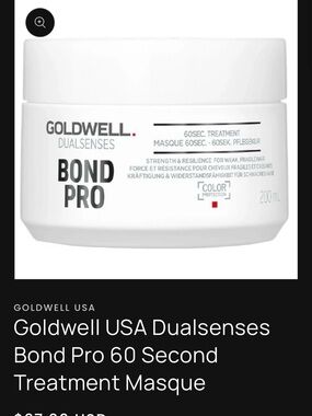 Goldwell Bond Pro Treatment Jar with Soft Pink Balm